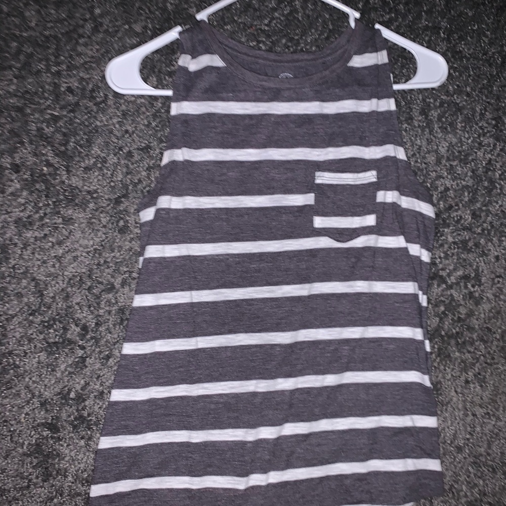 stripped tank top